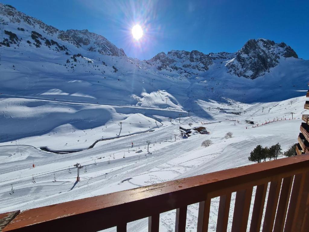 Superbe Appartement Vue Panoramique Pied Des Pistes La Mongie Bagian luar foto