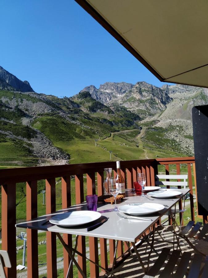 Superbe Appartement Vue Panoramique Pied Des Pistes La Mongie Bagian luar foto